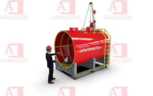 Учебно-тренировочный полигон Альпинист-04-01 (Цистерна).